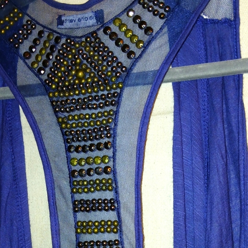 Cha Cha Vente Embellished Flowy Vest - Picture 5 of 10